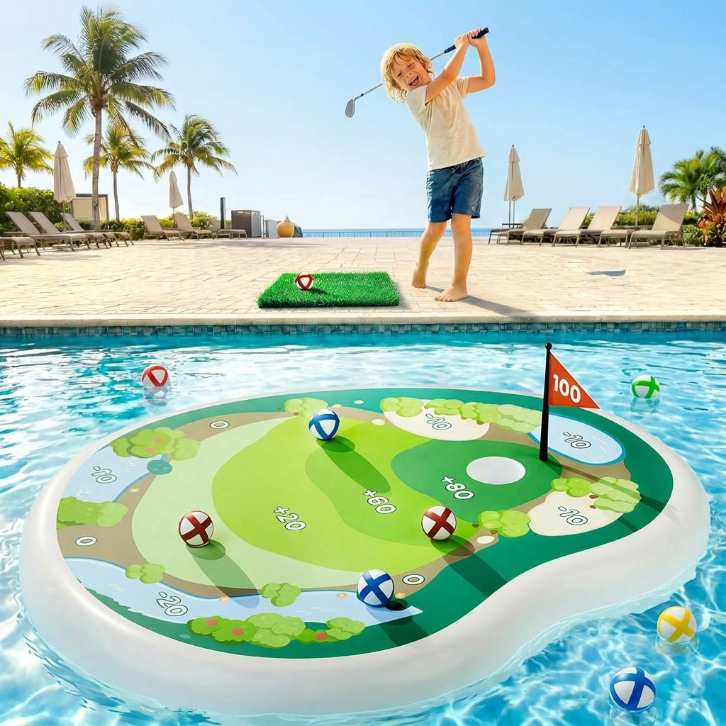 Inflatable Pool Golf Game